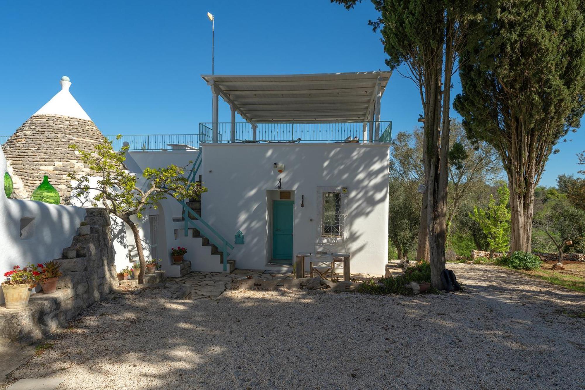 Вилла Trullo Turchese Fabiola Челье-Мессапика Экстерьер фото