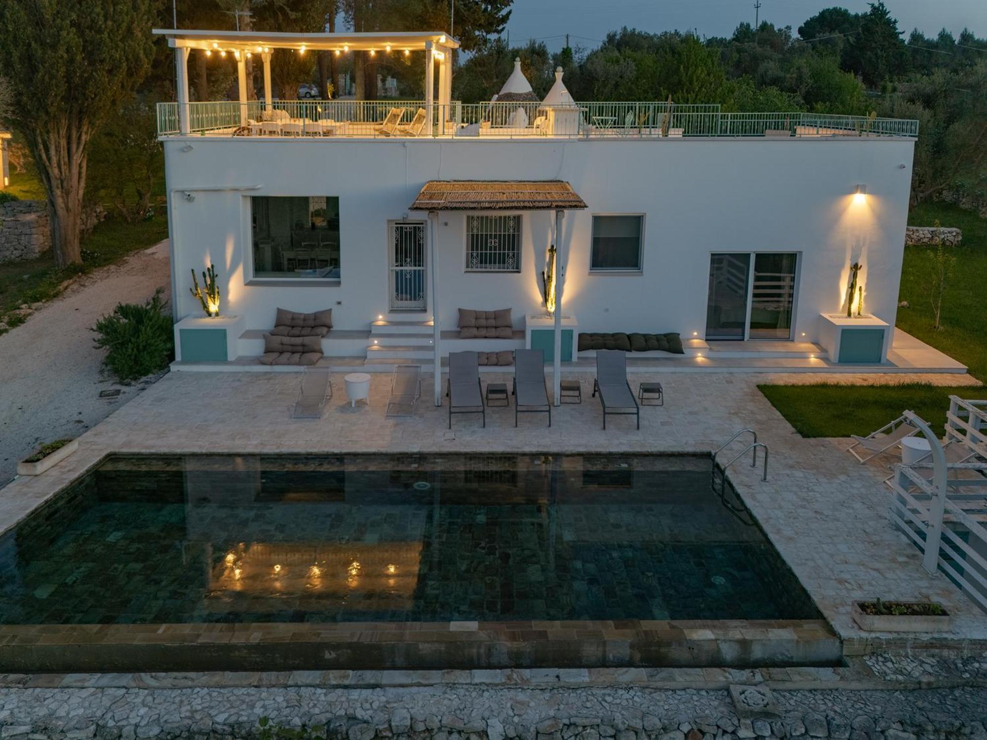 Вилла Trullo Turchese Fabiola Челье-Мессапика Экстерьер фото