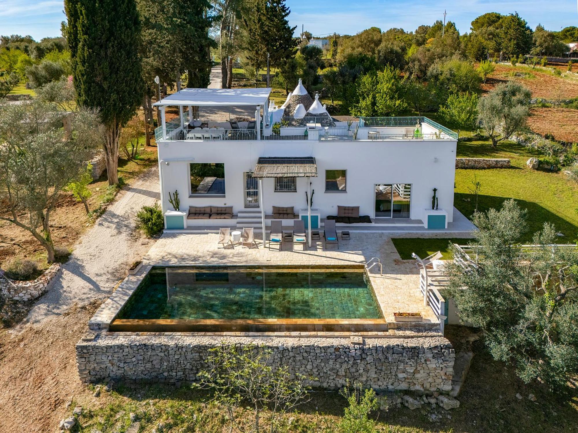 Вилла Trullo Turchese Fabiola Челье-Мессапика Экстерьер фото